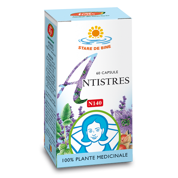 Supliment alimentar Antistres, 60 capsule