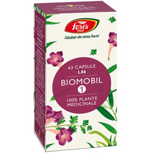 Supliment alimentar Biomobil 1, 63 capsule