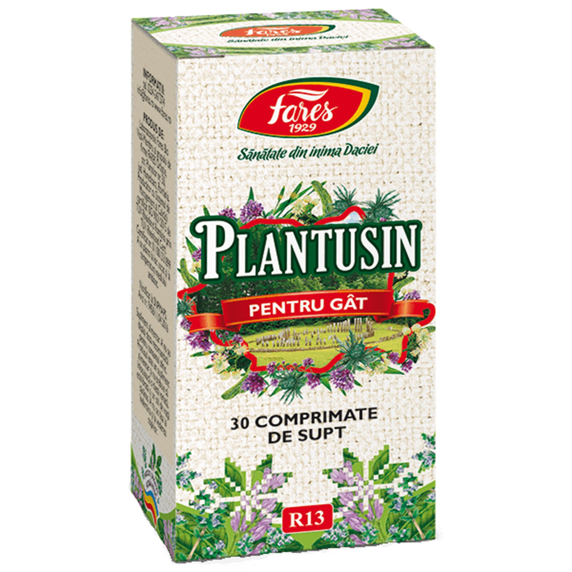 Supliment alimentar Plantusin, 30 comprimate