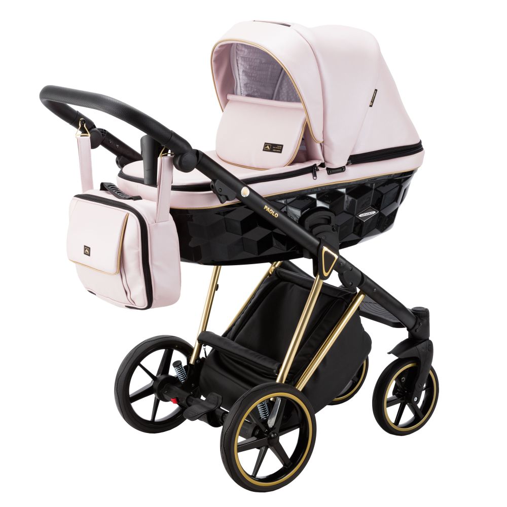 Carucior 3 in 1 Paolo Adamex Special Edition Pink SM509
