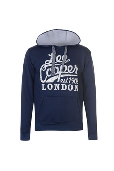 Hanorac barbati Lee Cooper, Bumbac, Albastru, M Hanorac barbati Lee Cooper, Bumbac, Albastru, M