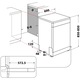 Съдомиялна Indesit DFO3T133AFX, 14 комплекта, 9 програми, Клас D, Fast&Clean, Push&Go, Auto Door, Чекмедже за прибори, 60 см, Inox