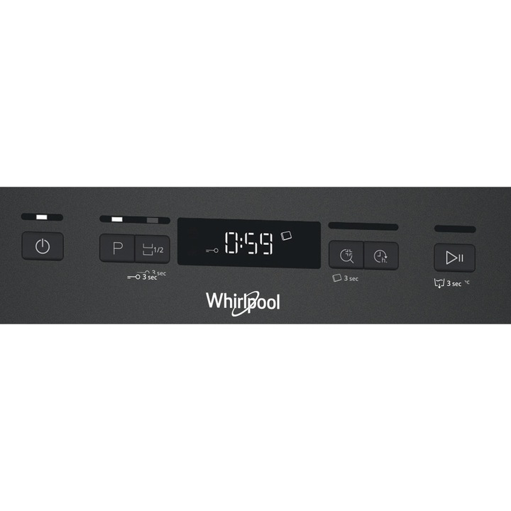 Съдомиялна Whirlpool WFO3O32NPX, 14 комплекта, 10 програми, Клас D, Motor Inverter, PowerClean Pro, Технология 6th Sense, Система Natural Dry, 60 см, Inox