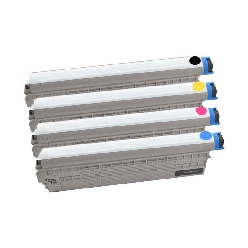 Set 4 Cartuse toner, GRAPHITEK, MC853/MC873, black 7000 Pagini, Cyan, Magenta, Yellow 7300 pagini Compatibil OKI MC853dn / MC853dnct / MC853dnv / MC873dn / MC873dnct / MC873dnv