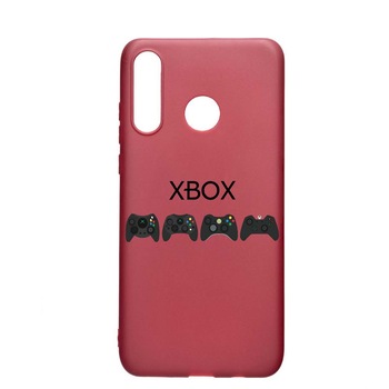 Husa Huawei P30 Lite, Gamer - Xbox, rezistenta la uzura, anti-alunecare, din silicon Premium, Pomegranate, PG674 Husa Huawei P30 Lite, Gamer - Xbox, rezistenta la uzura, anti-alunecare, din silicon Premium, Pomegranate, PG674