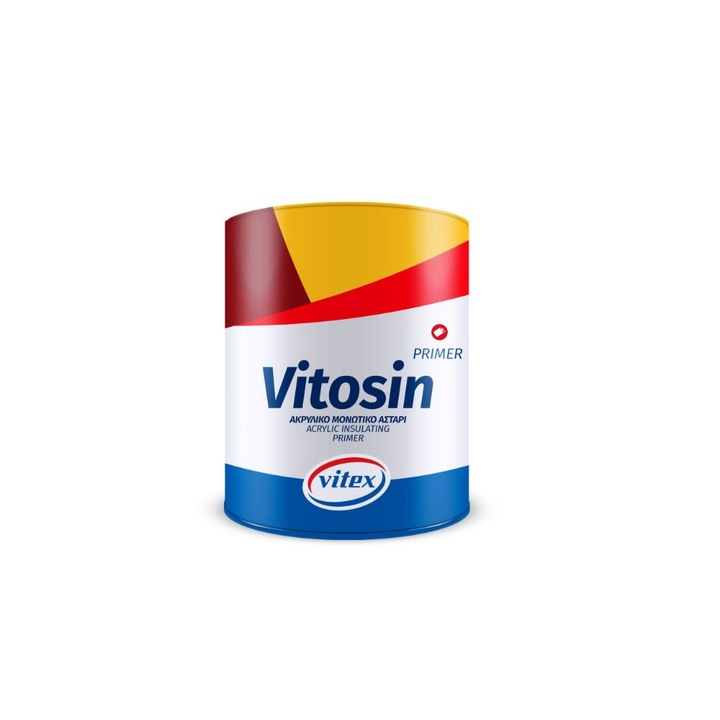 Oldószer alapú fehér alapozó, Vitex Vitosin, 750 ml, Szigetelő fehér alapozó