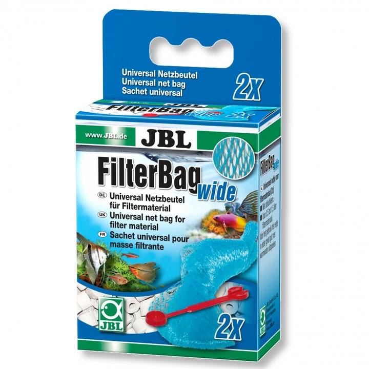 Plasa material filtrant acvariu - JBL FilterBag wide (2x)
