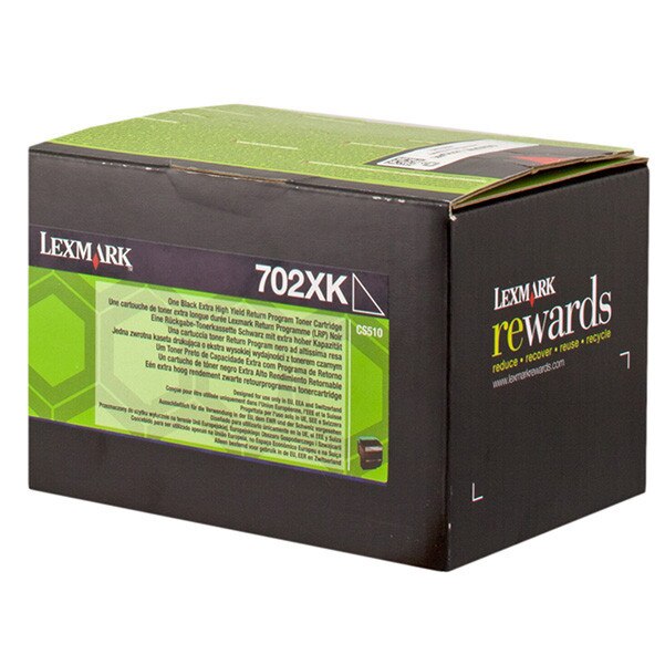 Toner Lexmark 70C2XKE, Negru