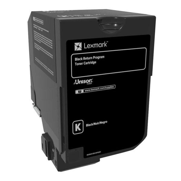 Toner Lexmark 74C20K0, Negru