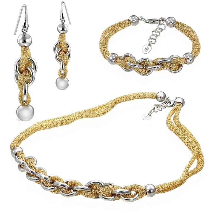 Set din argint 925 si lurex MALVINA