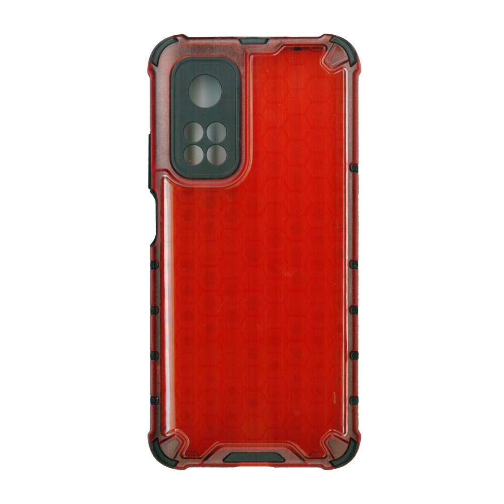 Husa protectie spate anti-shock hexa, pentru Xiaomi Mi 10T/ 10T Pro, rosu