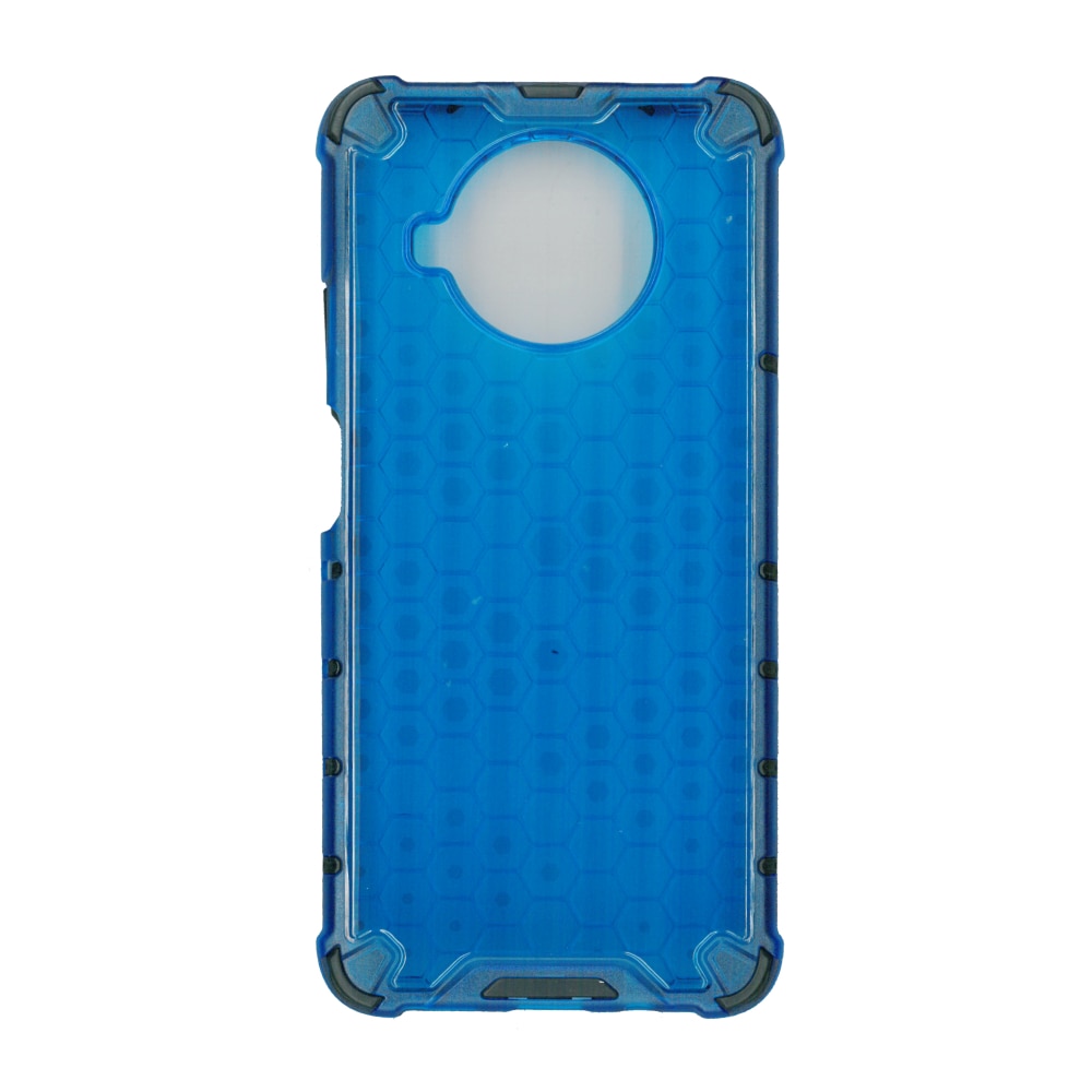 Husa protectie spate anti-shock hexa, pentru Xiaomi Mi 10T Lite, albastru