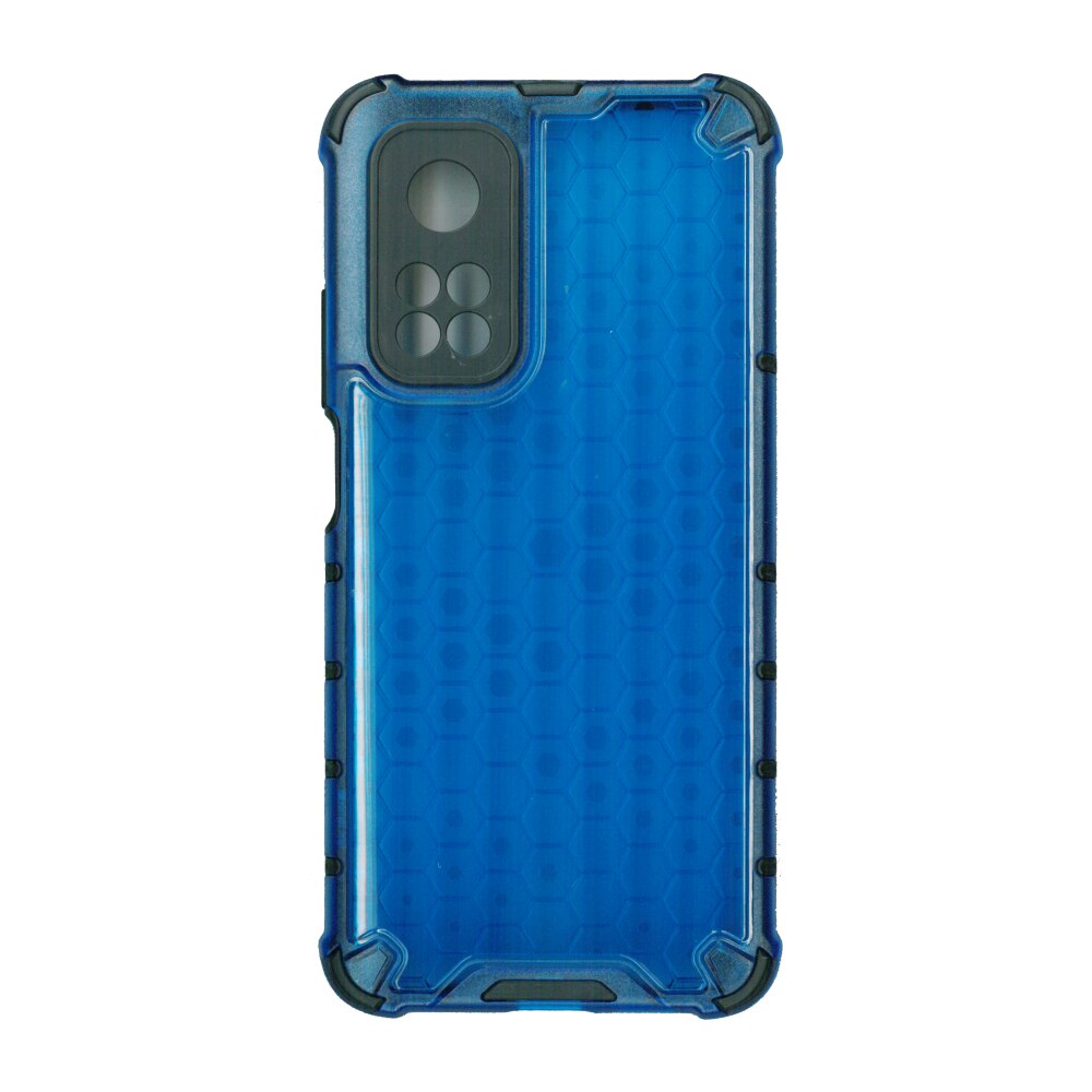Husa protectie spate anti-shock hexa, pentru Xiaomi Mi 10T/ 10T Pro, albastru