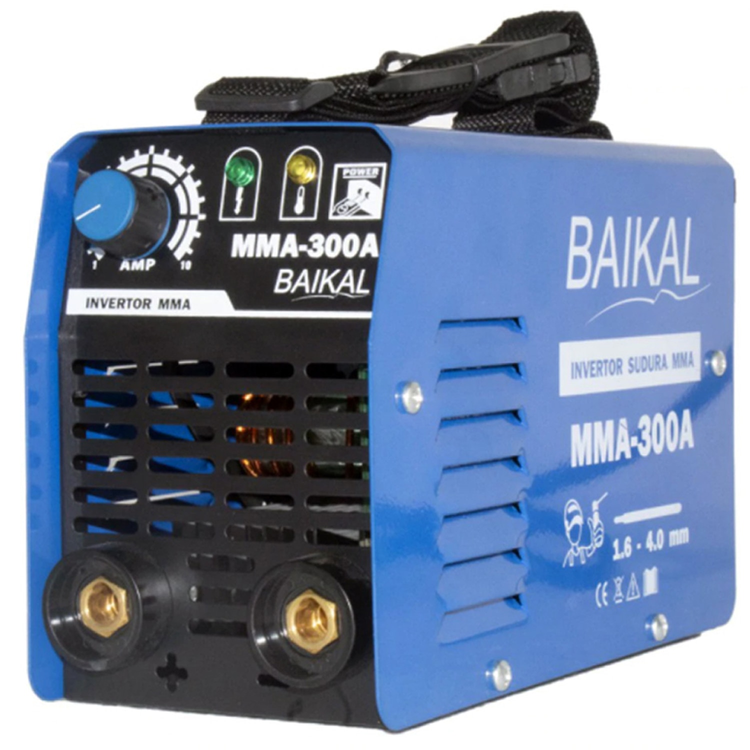 Aparat de sudura Baikal 300A , masca automata, palmari, electrozi, Accesorii incluse