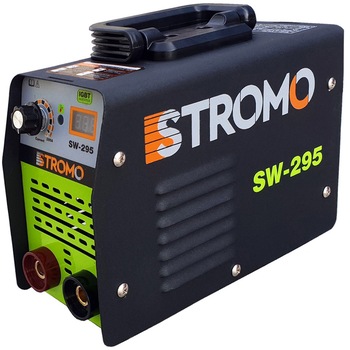 Aparat de sudura STROMO SW295, masca simpla, palmari, electrozi, Accesorii incluse Aparat de sudura STROMO SW295, masca simpla, palmari, electrozi, Accesorii incluse