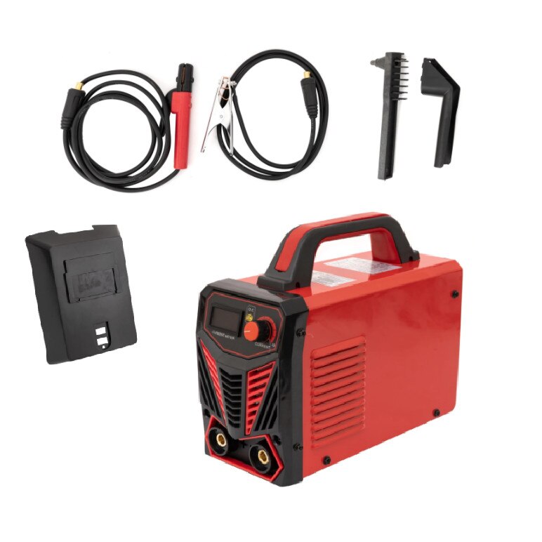 Aparat de sudura Profesional SWAT Red, 10-500 A, Protectie termica, Monofazat, Complet accesorizat, Electrozi 1.6 - 4, 220V