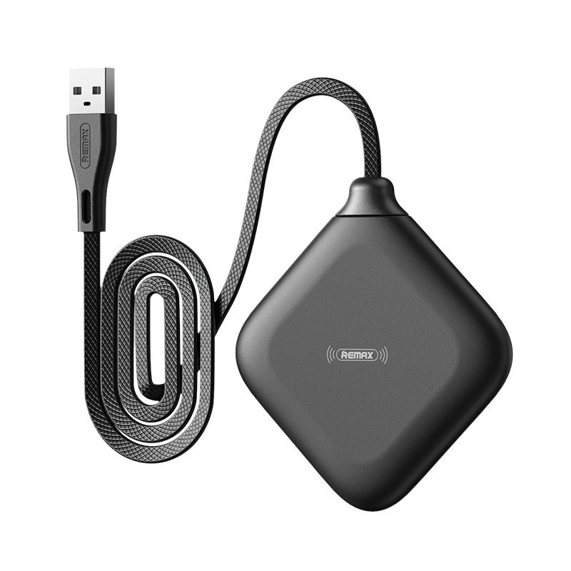 Incarcator wireless Remax incarcare rapida 5W Charger Pad Black tehnologie Qi