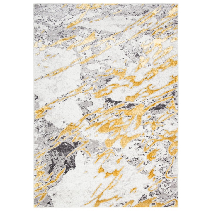 Килим Chemex Shine Злато Fc06A Ftz, Кремообразен, 250 x 350 см