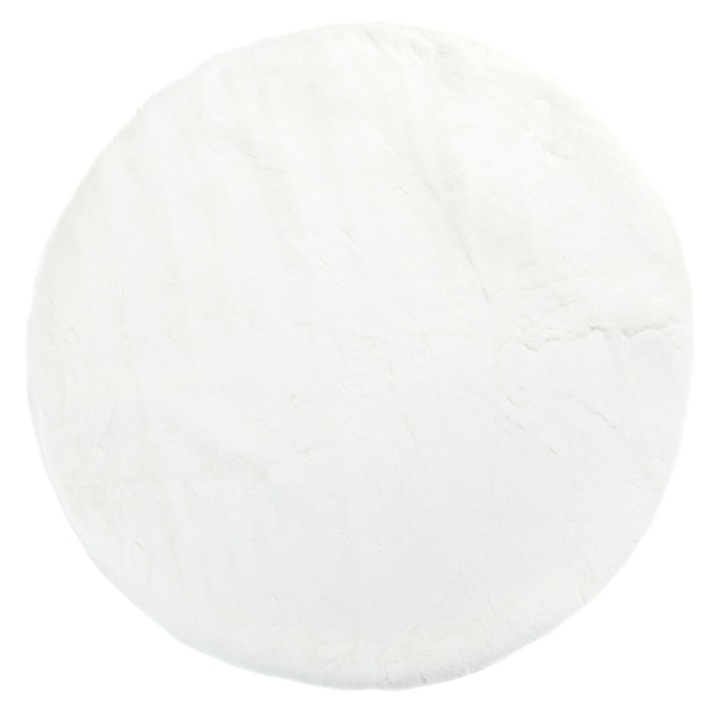 Chemex Szőnyeg Fur Fehér 100 x 100 cm