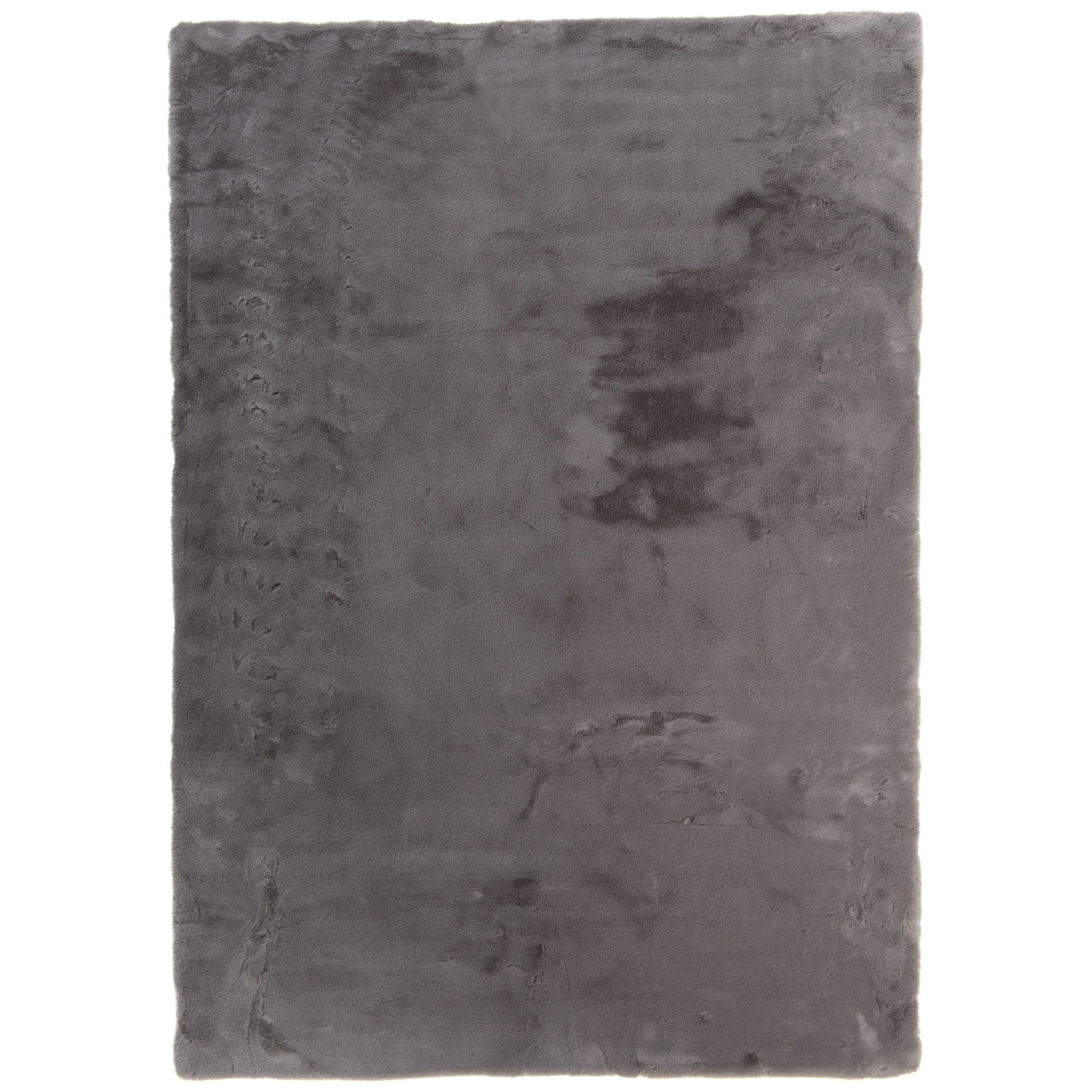 Covor Rabbit Area Rug Plush Chemex RABBIT FUR gri 120x170