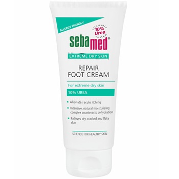Crema dermatologica cu 10% uree Sebamed pentru picioare, 100 ml Crema dermatologica cu 10% uree Sebamed pentru picioare, 100 ml