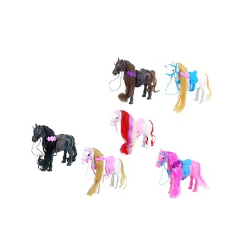 Set, 6 Bucati figurina Calutul cu Capastru, Hat si Pieptene de Coama Set, 6 Bucati figurina Calutul cu Capastru, Hat si Pieptene de Coama