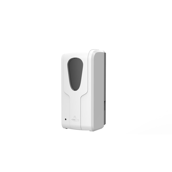 Dispenser automat fara contact LUV, Capacitate rezervor 1000 ml, 4 X LR14, Alb