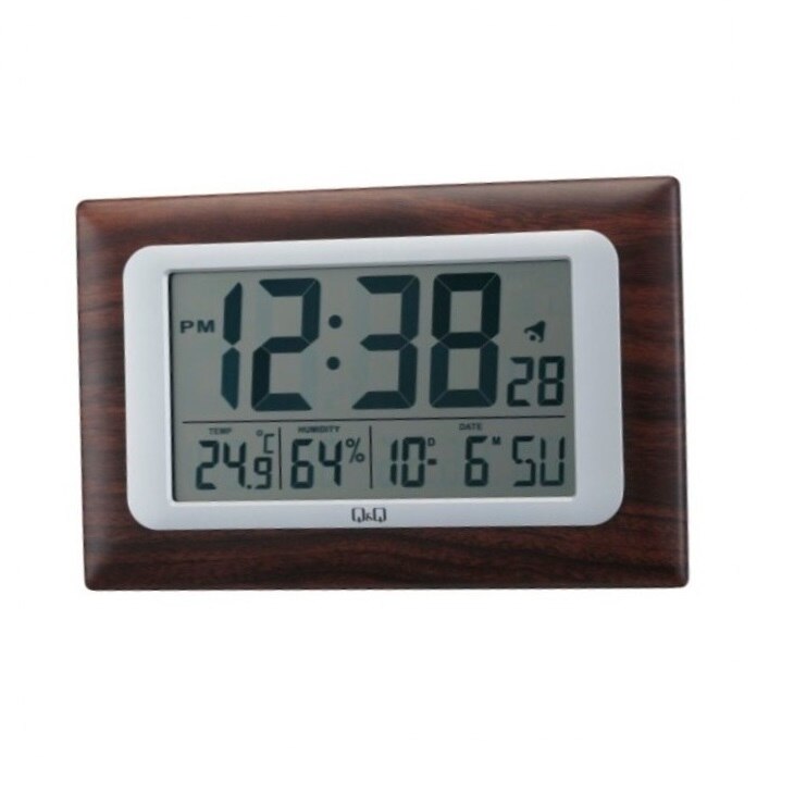 Ceas de birou Q&Q D086C501Y Digital, Umiditate,Temperatura