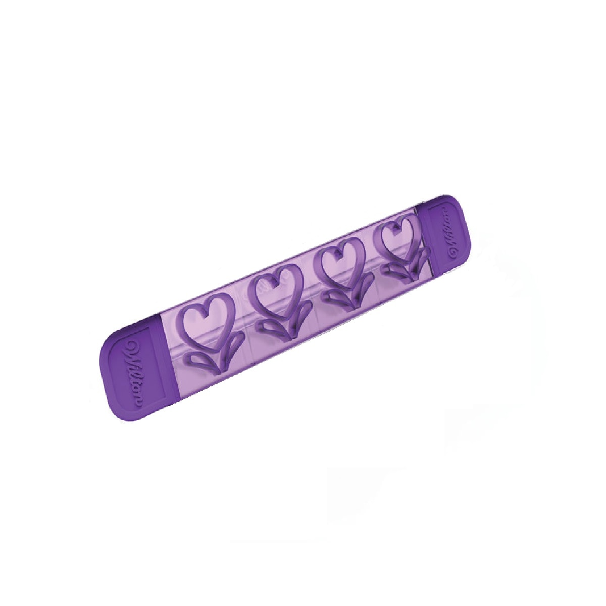 Set decupator plastic cu forme de inimi, 19 buc, Wilton