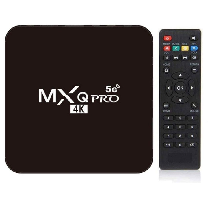 TV Box, MXQ Pro, 4GB/64GB, Android 10.1, HDMI, Wi-Fi, Quad-Core