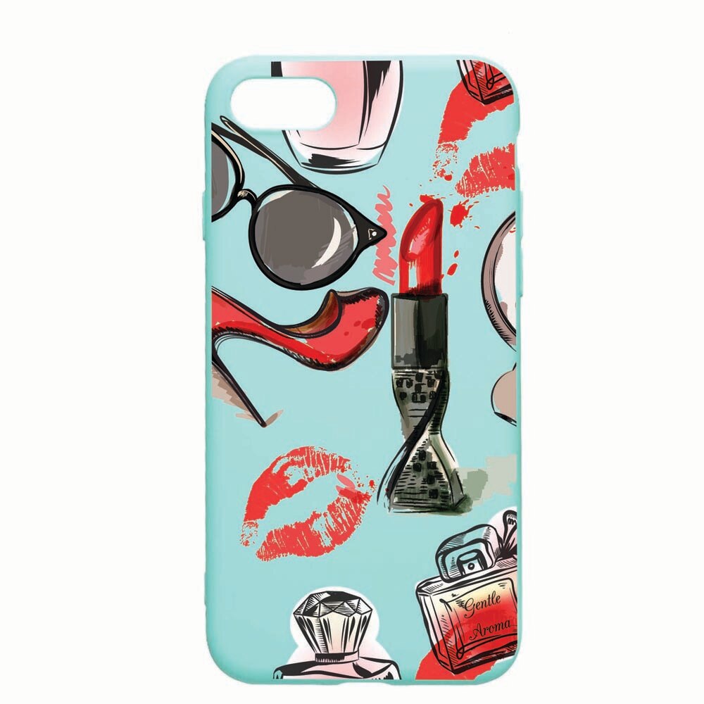 Husa Apple iPhone SE 2 / iPhone 7 / iPhone 8, Fashion, rezistenta la uzura, anti-alunecare, din silicon Premium, Mint, M54