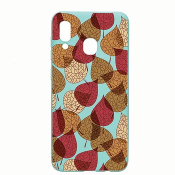 Husa Samsung Galaxy A30 / Galaxy A20, Feathers, rezistenta la uzura, anti-alunecare, din silicon Premium, Mint, M98 Husa Samsung Galaxy A30 / Galaxy A20, Feathers, rezistenta la uzura, anti-alunecare, din silicon Premium, Mint, M98