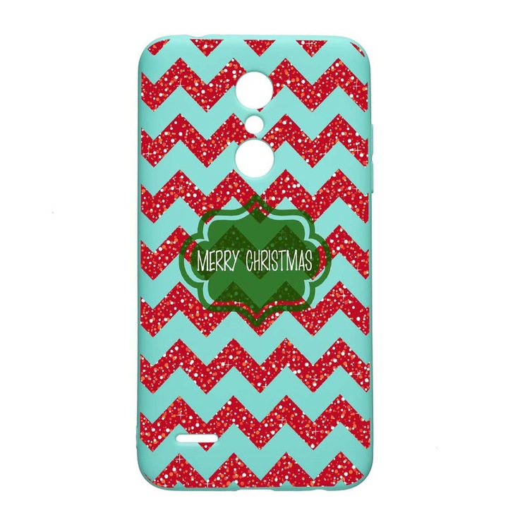 LG K11 / K11 Plus / K10 2018 Xmas Устойчив на износване противоплъзгащ премиум силиконов калъф Mint M316