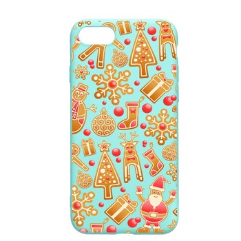 Husa Apple iPhone SE 2 / iPhone 7 / iPhone 8, Xmas, rezistenta la uzura, anti-alunecare, din silicon Premium, Mint, M317 Husa Apple iPhone SE 2 / iPhone 7 / iPhone 8, Xmas, rezistenta la uzura, anti-alunecare, din silicon Premium, Mint, M317