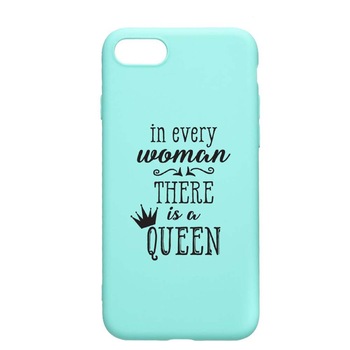 Husa Apple iPhone SE 2 / iPhone 7 / iPhone 8, Woman, Queen, rezistenta la uzura, anti-alunecare, din silicon Premium, Mint, M227 Husa Apple iPhone SE 2 / iPhone 7 / iPhone 8, Woman, Queen, rezistenta la uzura, anti-alunecare, din silicon Premium, Mint, M227