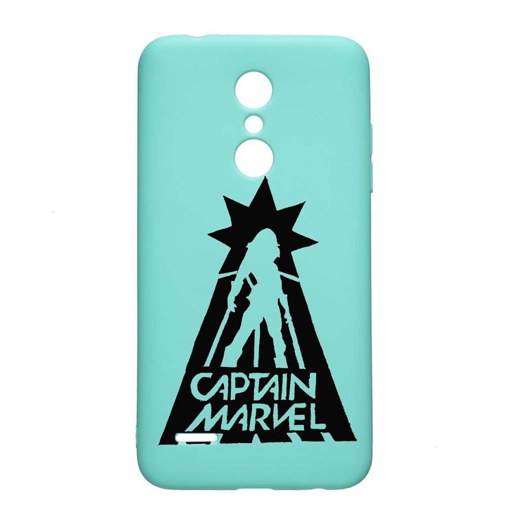 LG K11 / K11 Plus / K10 2018, Капитан, Устойчив на износване, Противоплъзгащ се, Премиум силиконов калъф, Мента, M239