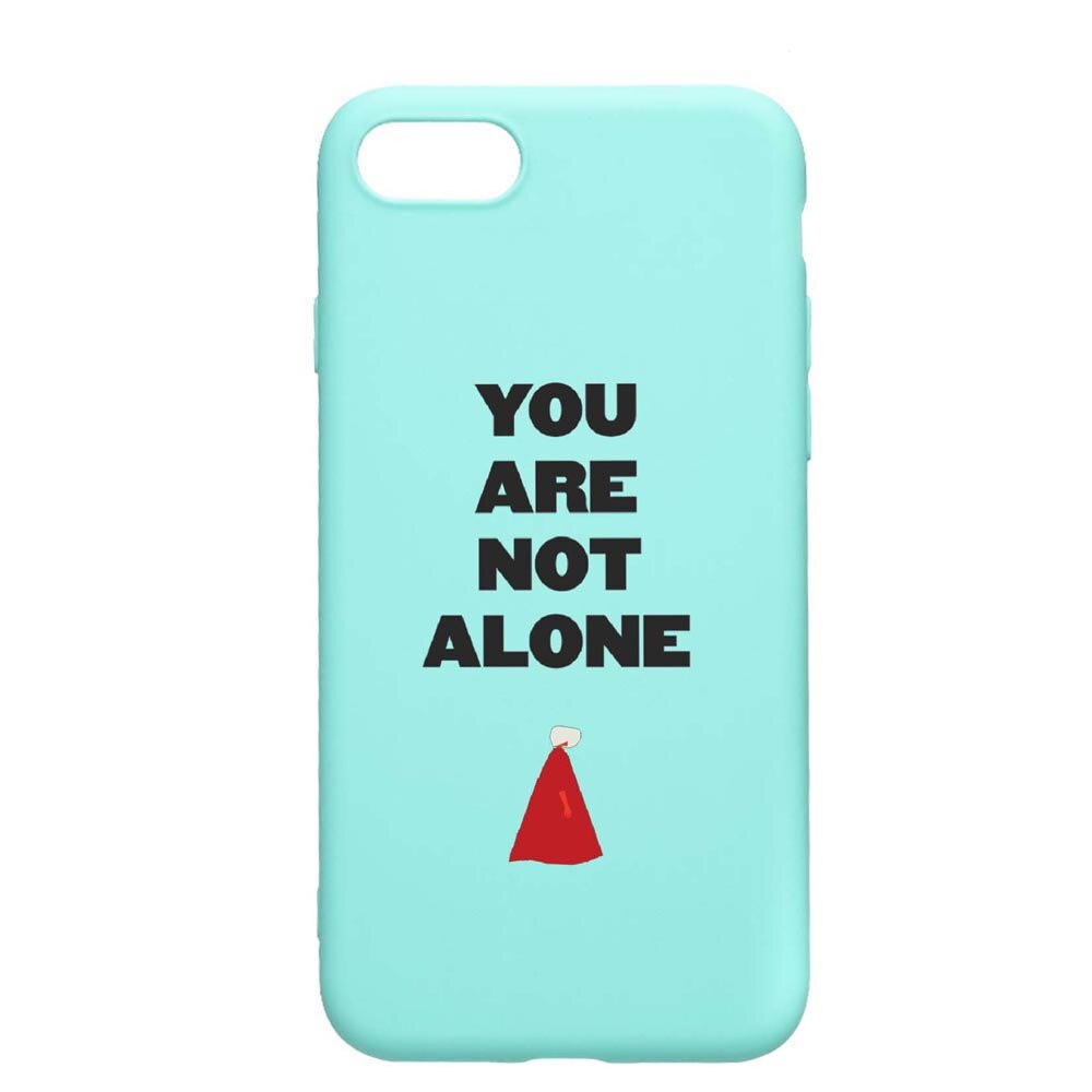 Husa Apple iPhone SE 2 / iPhone 7 / iPhone 8, The Handmaid's Tale, rezistenta la uzura, anti-alunecare, din silicon Premium, Mint, M281