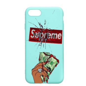 Husa Apple iPhone SE 2 / iPhone 7 / iPhone 8, Supreme, Money, rezistenta la uzura, anti-alunecare, din silicon Premium, Mint, M257 Husa Apple iPhone SE 2 / iPhone 7 / iPhone 8, Supreme, Money, rezistenta la uzura, anti-alunecare, din silicon Premium, Mint, M257