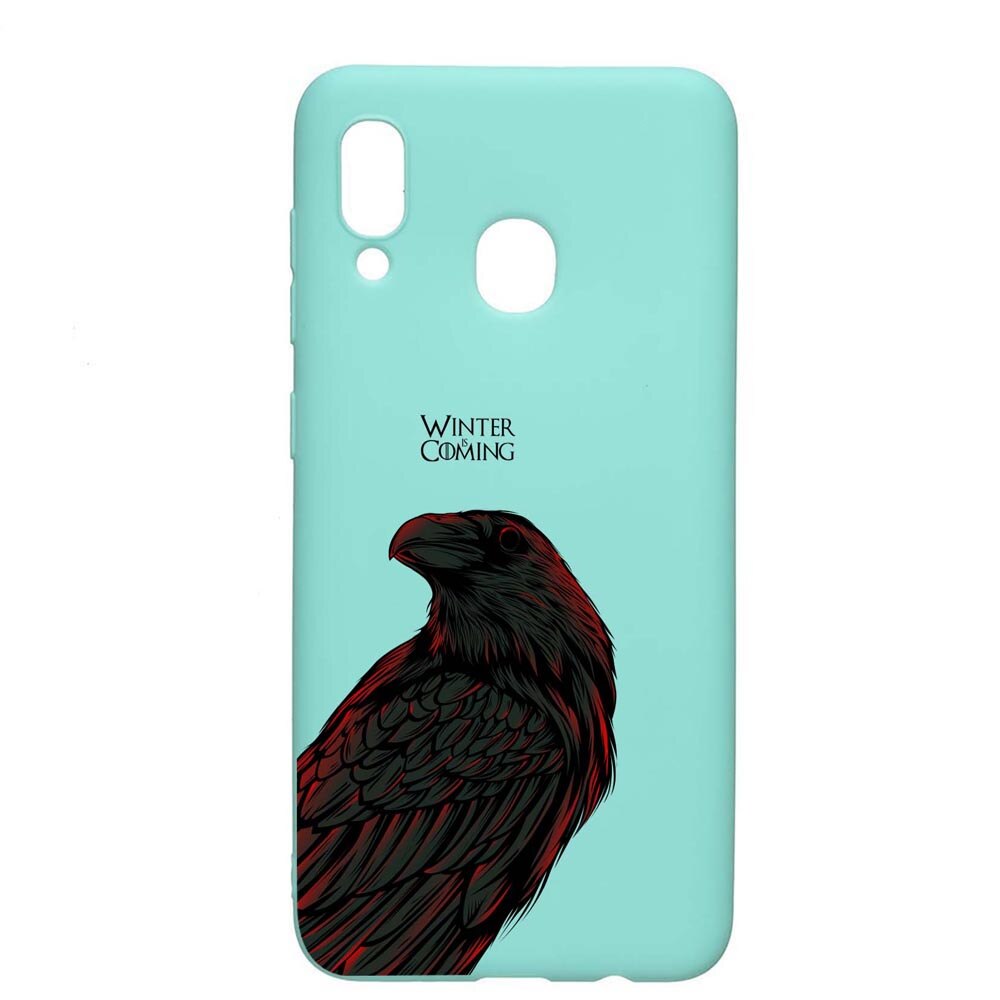 Husa Samsung Galaxy A30 / Galaxy A20, Game of Thrones, rezistenta la uzura, anti-alunecare, din silicon Premium, Mint, M285