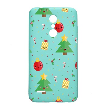 Husa LG K11 / K11 Plus / K10 2018, Xmas, rezistenta la uzura, anti-alunecare, din silicon Premium, Mint, M309 Husa LG K11 / K11 Plus / K10 2018, Xmas, rezistenta la uzura, anti-alunecare, din silicon Premium, Mint, M309