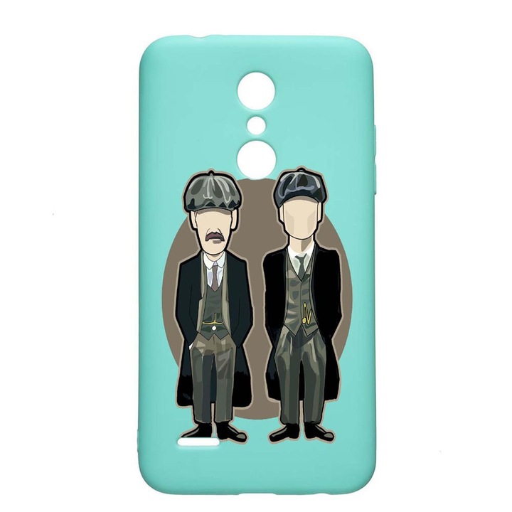 Husa LG K11 / K11 Plus / K10 2018, Pealy Blinders, rezistenta la uzura, anti-alunecare, din silicon Premium, Mint, M383