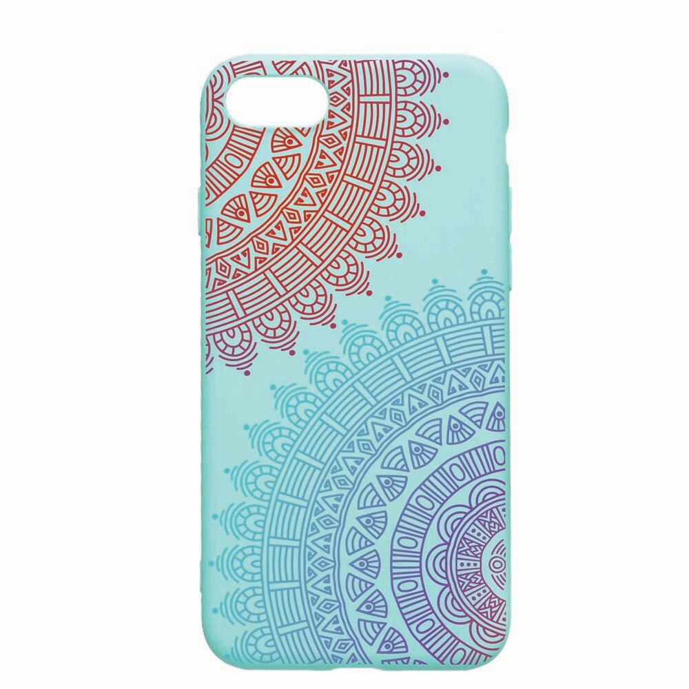 Husa Apple iPhone SE 2 / iPhone 7 / iPhone 8, Lace, rezistenta la uzura, anti-alunecare, din silicon Premium, Mint, M176