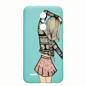 Husa LG K11 / K11 Plus / K10 2018, Girl, rezistenta la uzura, anti-alunecare, din silicon Premium, Mint, M188 Husa LG K11 / K11 Plus / K10 2018, Girl, rezistenta la uzura, anti-alunecare, din silicon Premium, Mint, M188