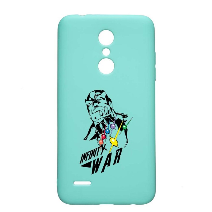 LG K11 / K11 Plus / K10 2018 Avangers Устойчив на износване противоплъзгащ премиум силиконов калъф Mint M242