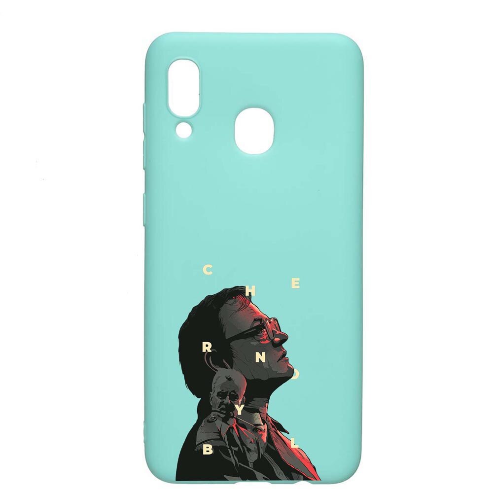 Husa Samsung Galaxy A30 / Galaxy A20, Chernobyl, rezistenta la uzura, anti-alunecare, din silicon Premium, Mint, M274