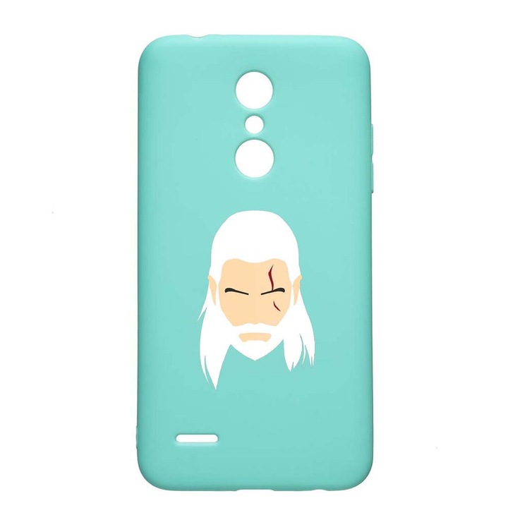 LG K11 / K11 Plus / K10 2018 The Witcher Устойчив на износване противоплъзгащ премиум силиконов калъф Mint M435