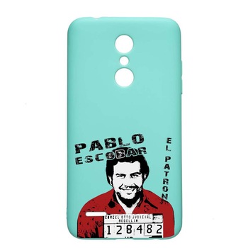 Husa LG K11 / K11 Plus / K10 2018, Narcos, rezistenta la uzura, anti-alunecare, din silicon Premium, Mint, M444 Husa LG K11 / K11 Plus / K10 2018, Narcos, rezistenta la uzura, anti-alunecare, din silicon Premium, Mint, M444