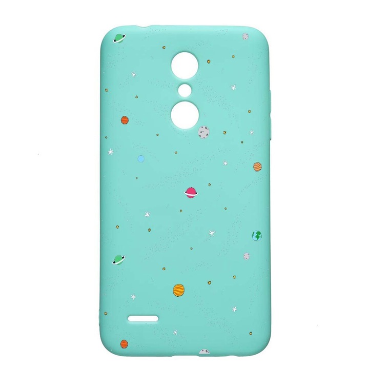 LG K11 / K11 Plus / K10 2018 Universe Устойчив на износване противоплъзгащ премиум силиконов калъф Mint M470