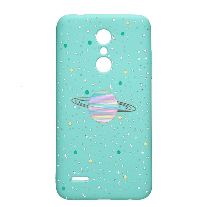 LG K11 / K11 Plus / K10 2018, Universe, Устойчив на износване, Противоплъзгащ се, Премиум силиконов калъф, Мента, M468