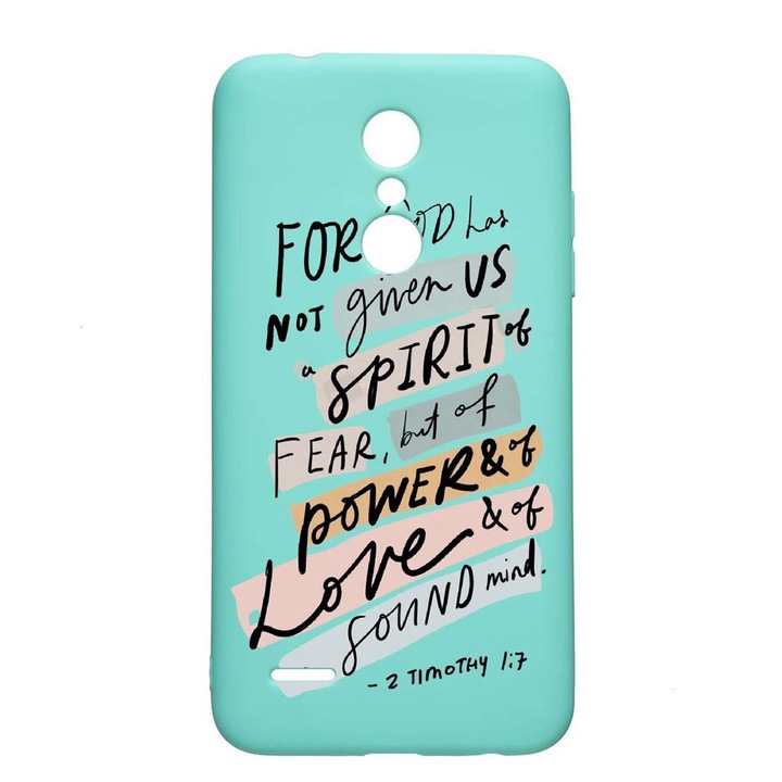 LG K11 / K11 Plus / K10 2018 Библия Устойчив на износване, противоплъзгащ премиум силиконов калъф Mint M481